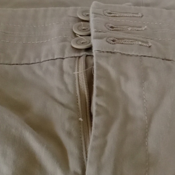 Just My Size Pants - JMS KHAKI CAPRIS